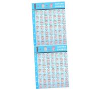 Toyvian 2pezzi Poster Di Riferimento Per Accordi Di Chitarra Guida Visiva Per Principianti Design e Facile Da Leggere Per Decorare La Tua Stanza