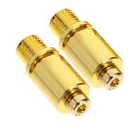 Toyvian 2pezzi Presa Per Tremolo Chitarra Elettrica Socket Di Montaggio Per Tremolo Accessori Metallo Nero Facile Da Installare e Resistente Double Whammy Bar