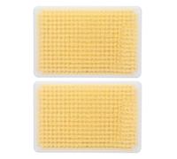 Toyvian 2pezzi Scrubber per Schiena da Doccia Parete Setola Delicata Esfoliante per Doccia Tampone Massaggiante per Corpo per Uomo e Donna Strumento per Massaggio del Bagno