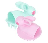 Toyvian 2pezzi Spazzola Pervare Capelluto in Spazzola Massaggiatrice per Capelluto dei Ragazzo Ragazza Ragazza per Pulizia Profonda del Rimuove le Cellule Morte Rinvigorisce