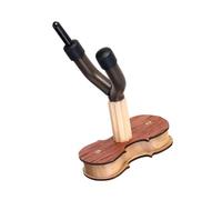 Toyvian 2pezzi Supporto Per Violino Parete Legno Confezione Da Montaggio Facile e Sicuro Compatibile Con Dedo Design Elegante Color Legno Rosso Per Casa e Sala Prove