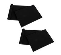 Toyvian 2pezzi Tappetino Isolante Acustico Cuscino in Spugna Tappetino Isolante Acustico Cuscinetti Insonorizzati Audio per Controllo Vibrazioni Sonore