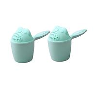 Toyvian 2pezzi Tazza Da Bagno Per Risciacquo Shampoo Da Design Cartoon Adorabile Multi-funzionale e Portatile Capacità Ampia Per Bagnetto