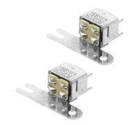 Toyvian 2pezzi Testina Magnetica Doppio Canale per Registratore Cassette Accessori in Metallo Componenti Pulsante per Lettore di Cassette Stereo Parti di Ricambio per Lettore Musicale