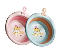 Toyvian 2pezzi Vaschetta Da Bagno Per Ragazzo Ragazza Lavabo Per Ragazzo Ragazza Cartoon Pratica e Leggera Per Lavaggio Viso e Piedi Facile Da Riporre Casa e Viaggio