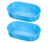 Toyvian 2pezzi Vassoio Per Distribuzione Delle Pillole in Plastica Da Organizzatore Per Medicinali Giornalieri Supporto Per Carrello Ospedaliero Contenitore Per Farmaci Salva Spazio