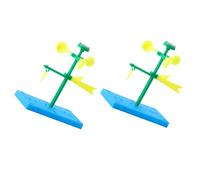 Toyvian 2sets Giocattolo Scientifico Per Ragazzo Ragazza Kit Modelli Di Anemometro Per Esperimenti Educativi Sviluppo Delle Competenze e Curiosità Scientifica