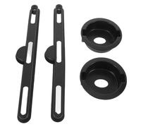 Toyvian 2sets Inserti Portabicchieri in Plastica Pieghevoli per Scrivania Organizzatore per Slot Schede per Laptop Portabicchieri Antiscottatura per Tavolo da Letto Accessori