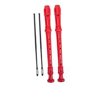 Toyvian 2sets Soprano Clarinet for Beginners Wind Instrument for Kids with Cleaning Stick and Learning Chart Music Classes and Practice