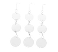 Toyvian 3 Corde Pendenti Riflettenti per Spaventare Uccelli Dispositivi Scaccia Uccelli per e Facili da Installare Realizzati Resistente Agenti Atmosferici Sicuri e Pratici