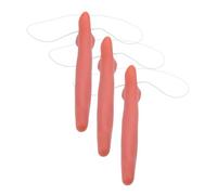 Toyvian 3 Nasi Lunghi per Cosplay e Party con Fascia Accessori Costume Versatili per Halloween e Spettacoli Naso Decorativo per Trucco Teatrali