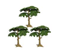 Toyvian 3 Pezzi Albero Modello Falso Miniatura Alberi Treno Ferrovie Architettura Paesaggio Simulato Mini Pino Cipresso Modello per DIY Paesaggio Artigianato Progetto Taglia S