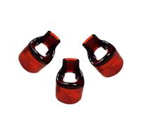 Toyvian 3 Pezzi Bocchino per Flauto in Resina Resistente, Ausilio al Soffio per Flauto a 6 e 8 Fori, Accessorio Leggero e Portatile per Principianti e Praticanti