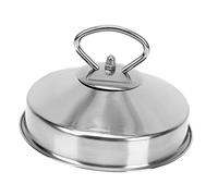 Toyvian 3 Pezzi Coperchio Della Vaporiera Copertina Piroscafo Cupola Vapore Gocciolare Cucina Fumante Accessorio Vaporiera Accessorio Ristorante Acciaio Inossidabile Argento