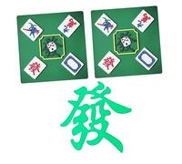 Toyvian 3 Pezzi Decorazioni Torta Compleanno Mahjong Decorazioni Forma Mahjong per Torte per Anniversari