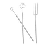 Toyvian 3 pezzi Forchette Immersione Cioccolato Acciaio Resistente Ergonomiche per Dolci Fonduta e Praline Strumenti Multifunzionali per Decorazione Torte e Caramelle