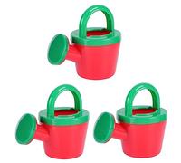 Toyvian 3 Pezzi gioco d'acqua giocattoli in piscina annaffiatoio per giocattolo a spruzzo d'acqua fontana da bagno giocattolo Piccolo annaffiatoio mini annaffiatoio pp rosso