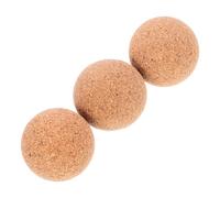 Toyvian 3 Pezzi Palline per Calcio Balilla Palline Legno Resistente All Usura Regolamentare per Giochi Indoor Calcio Balilla