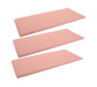 Toyvian 3 Pezzi Pannelli Adesivi da Parete Anticollisione per Cameretta Rosa, Imbottitura Autoadesiva in Materiale Xpe per Protezione Muro