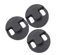 Toyvian 3 Pezzi Sordine per Violoncello in Gomma Nera Rotonda Accessori per Pratica Silenziosa Riduzione Rumore per Esercizi Notturni Appartamento Protezione Corde e Montaggio Facile