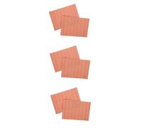 Toyvian 3 Set Carta Da Parati Autoadesiva Per Casa Delle Bambole Carta Da Parati Per Casa Delle Bambole Carta Da Parati Autoadesiva Da 1 A 12 Pezzi Materiale Decorativo Per 2 fogli*3