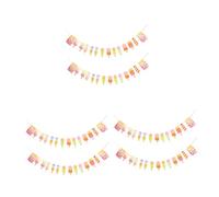 Toyvian 3 Set Fiori Del Carrello Del Ghiacciolo Decorazione Del Ghiacciolo Compleanno Soprammobili Decorazioni Matrimonio Ghirlanda Di Festa Luau Forniture Per Feste Luau 2 Pezzi * 3