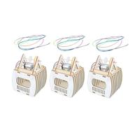 Toyvian 3 Set Modellini Cavo Turistico in Legno per Kit DIY Educativo Scientifico Meccanico per Sviluppo Abilità e Creatività Senza Batterie Decorazione Versatile