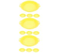 Toyvian 3 Set Setaccio per Vassoio per Filtraggio E Minerali Strumenti Multifunzionali per Ricerca Oro E Classificazione Facile da Usare 4 Pezzi*3