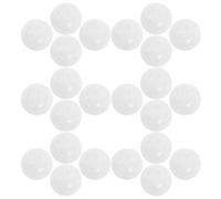 Toyvian 30 Inserti Sonori per Giocattoli per Palline Bianche in Plastica Sicure da 24Mm Accessori per Fai da Te e Sviluppo Uditivo Ragazzo Ragazza