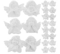 Toyvian 30 pezzi Accessori per Custodie Smartphone Miniature Angeli in Resina per Artigianato DIY Materiale Sicuro e Testurizzato Decorazioni per Case Personalizzate e Casa delle Bambole