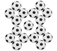 Toyvian 30 Pezzi Mini Calcio Decorazioni per Casa Miniatura Accessori per Giochi e Feste Sportive Decorazioni per Creativi e Festivi