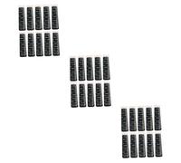 Toyvian 30pezzi Adesivi Per Tastiera Violino Etichette Per Note e Scale Guida Per Dito Violino Accessori Per Principianti Nero