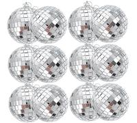 Toyvian 30pezzi Disco Specchio Decorativa Per Feste Decorazioni Per Matrimonio e Compleanni Atmosfera Festiva Adatta Per e Eventi