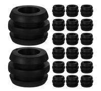 Toyvian 32 Pezzi Gommini per Calcio Balilla Rondelle Piccole Antiscivolo in Materiale Elastico Resistente Kit Sostituzione Parti Ricambio Tavolo Calcio da Tavolo Accessori Compatibili per