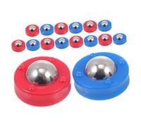 Toyvian 32 Pucks per Mini Shuffleboard Accessori per Giochi Tavolo per Partite Curling con Design Facile Usare e Materiali Resistenti