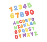 Toyvian 36Pezzi Giocattoli da Bagno Educativi Eva da e Galleggianti per Divertenti Giochi per Bagno e Mare Facili da Attaccare e Resistente