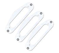 Toyvian 3pezzi Anelli Per Pickup Elettrico Metallo Per Chitarra Supporti Per Pickup Coil Singolo Accessori Per Ottimizzare La Qualità Del Suono e Decorare La Chitarra Facile Installazione