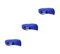 Toyvian 3pezzi Borsa Melodica Tasti Blu Custodia Spessa Per Strumenti Musicali Porta Documenti Con Manico Ergonomico e Etichette Colorate Per Gestione Efficiente Dei File