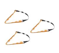 Toyvian 3pezzi Cinghia Per Ukulele Senza Foratura Accessorio Pratico Per Strumenti Musicali Design Elegante e Doppio Gancio Compatibile Con Ukulele e Altri Strumenti Colore Casual