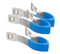 Toyvian 3pezzi Clip Indentazione Acciaio Inossidabile Per Riparazione Strumenti Fiato Utensile Per Sostituzione Pad Clarinetto Oboe e Saxophone