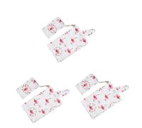 Toyvian 3pezzi Copertura Allattamento Cotone Con Sacchetto Telo Di Allattamento Per Esterno Design Flamingo Pratica e Leggera