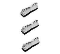 Toyvian 3pezzi Doppio Gancio Per Blocchetti Di Batteria Accessorio Per Rullante e Grancassa Realizzato Leggero e Resistente Facile Da Installare Compatibile Con Diversi Tipi Di Strumenti