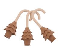 Toyvian 3pezzi Fermaporta per Ragazzo Ragazza Ragazza in Silicone con Forma di Albero di Pino Blocca la Porta per Prevenire lo Schiacciamento delle Dita per Case Asili e Scuole