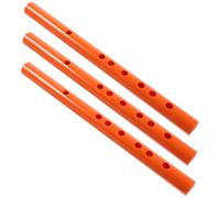 Toyvian 3pezzi Flute Recorder for Kids Portable Musical Instrument for Beginners Lightweight and Resin Design