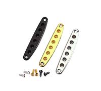 Toyvian 3pezzi Ghiere per Chitarra in Metallo per Corde di Basso Grandi e Spesse Sostituisci Puntali Vecchi o Danneggiati Accessori per Parti di Chitarra per Basso