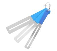 Toyvian 3pezzi Kit di Strumenti per Liutaio Protezioni per Tastiera in Acciaio Inox per Chitarra Cuscinetti per Riparazione Tasti Strumento per Lucidatura Tasti