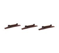 Toyvian 3pezzi Ponte Archtop Palissandro Con Sella Osso e Leggero Per Chitarra Acustica e Elettrica