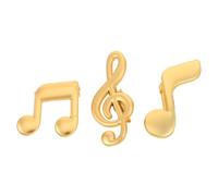 Toyvian 3pezzi Spilla Retrò Musicale Per Accessori Eleganti Per Giacche e Camicie Per Feste Matrimoni e i Giorni