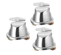 Toyvian 3pezzi Supporto Per Tom Drum Ferro Argentato Accessorio Per Batteria Compatibile Con Vari Modelli Migliora Suono e La Qualità Tonale