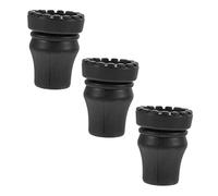 Toyvian 3pezzi Tappetino Antiscivolo per Stampelle Protezione Piedi per Stampelle da Trekking Cuscinetti Antiscivolo per Uso Esterno